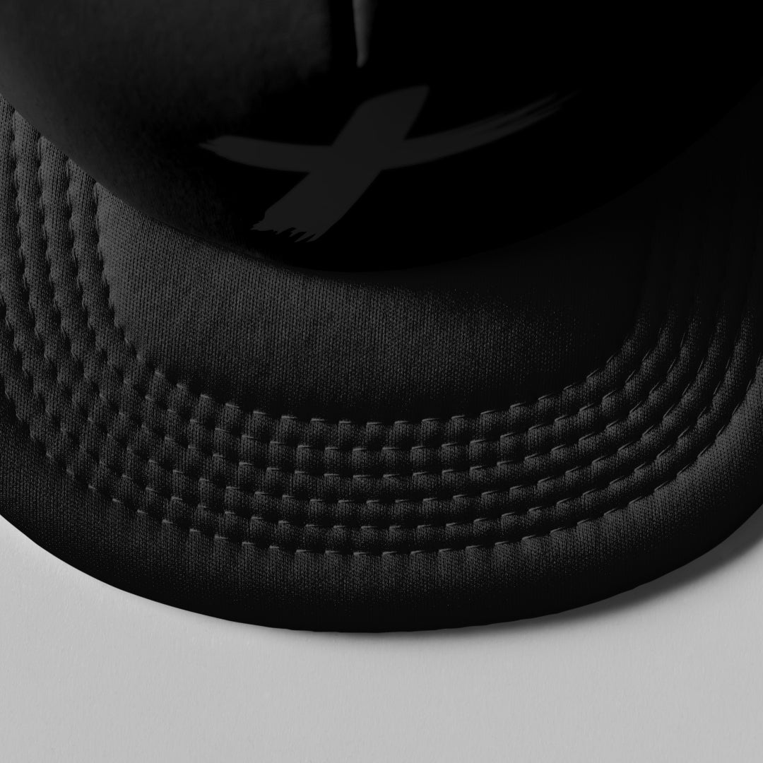 Trucker Mesh Cap „Crewlove All Black“