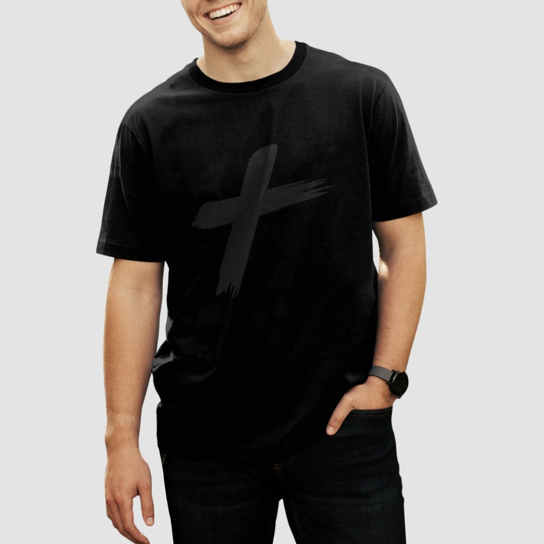 T-Shirt „Crewlove All Black“ (Boys)