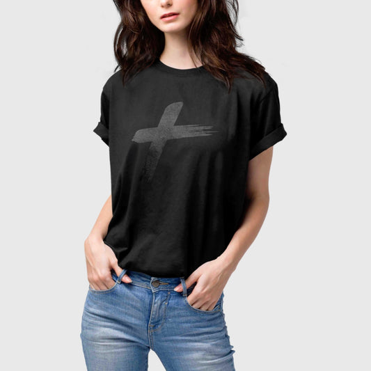 T-Shirt „Crewlove All Black“ (Girls)
